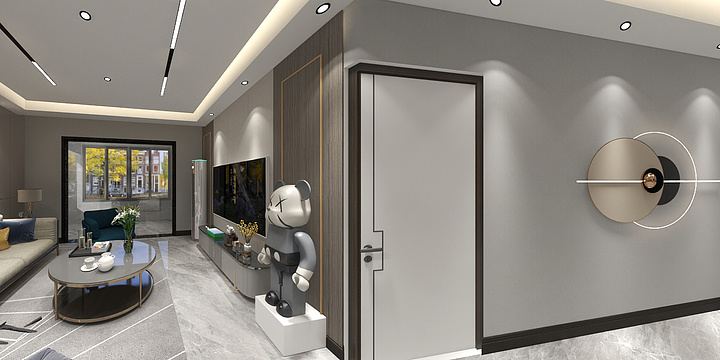 室内设计一王波-天元郡1202-装修设计方案