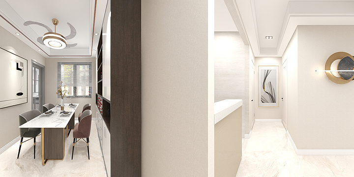 北斋工程装饰有限公司王东琮-明珠书香苑-装修设计方案