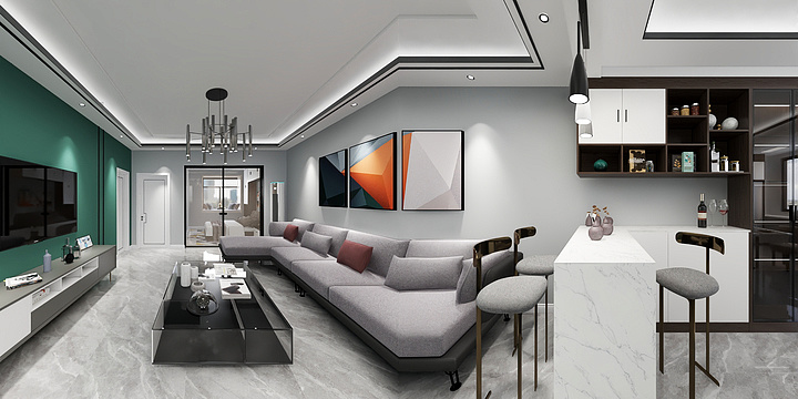 村长家的设计师-少杰-交城-现代-装修设计方案