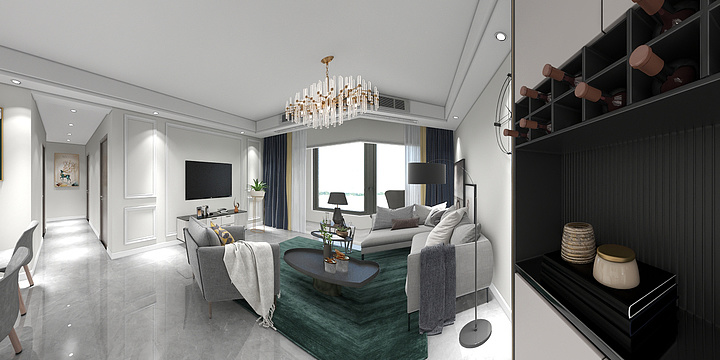 朱文浩13606557970-君华水岸10-201-装修设计方案