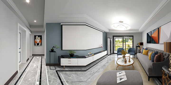 多乐士河南淮滨-江淮名都28幢-装修设计方案