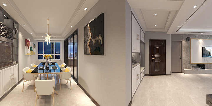 山东省~威海市~李晓新-五渚河生态城-装修设计方案