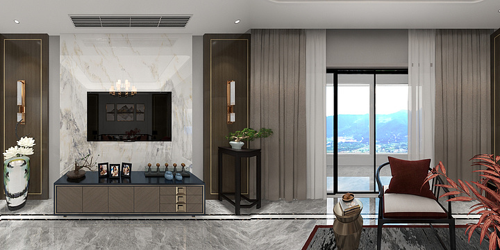 MMM室内设计-东方海岸-装修设计方案