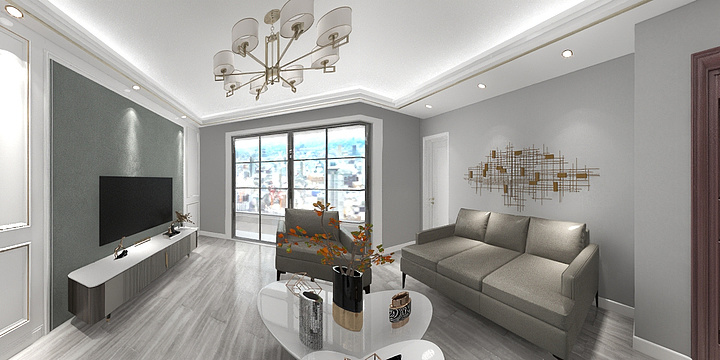 曹俊杰ING-大华锦绣时代118-装修设计方案