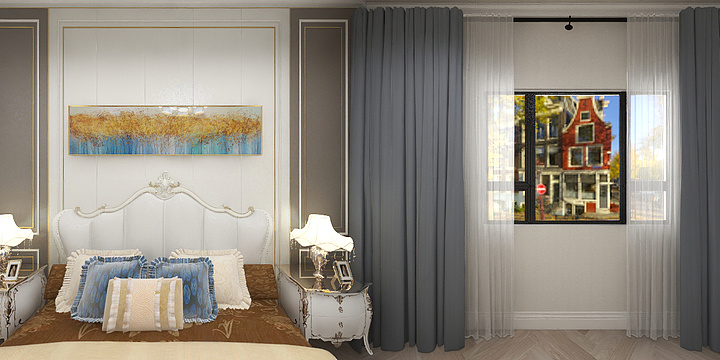 魔近设计-白溪胡总-装修设计方案