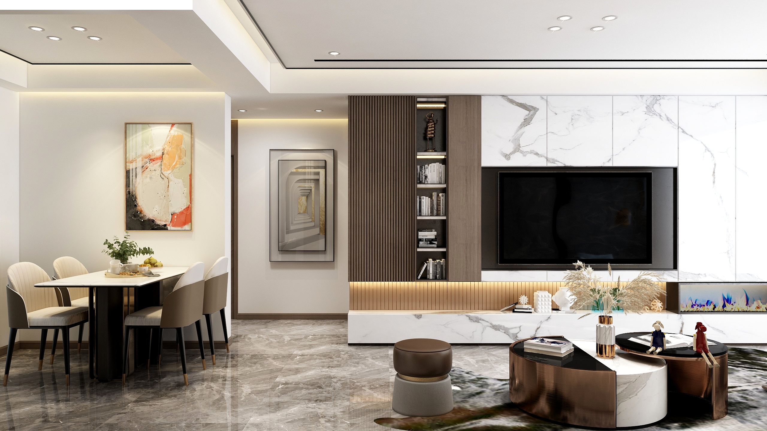 全景图图纸设计sKmllheI-恒信远程丨联投 花山郡109-装修设计方案