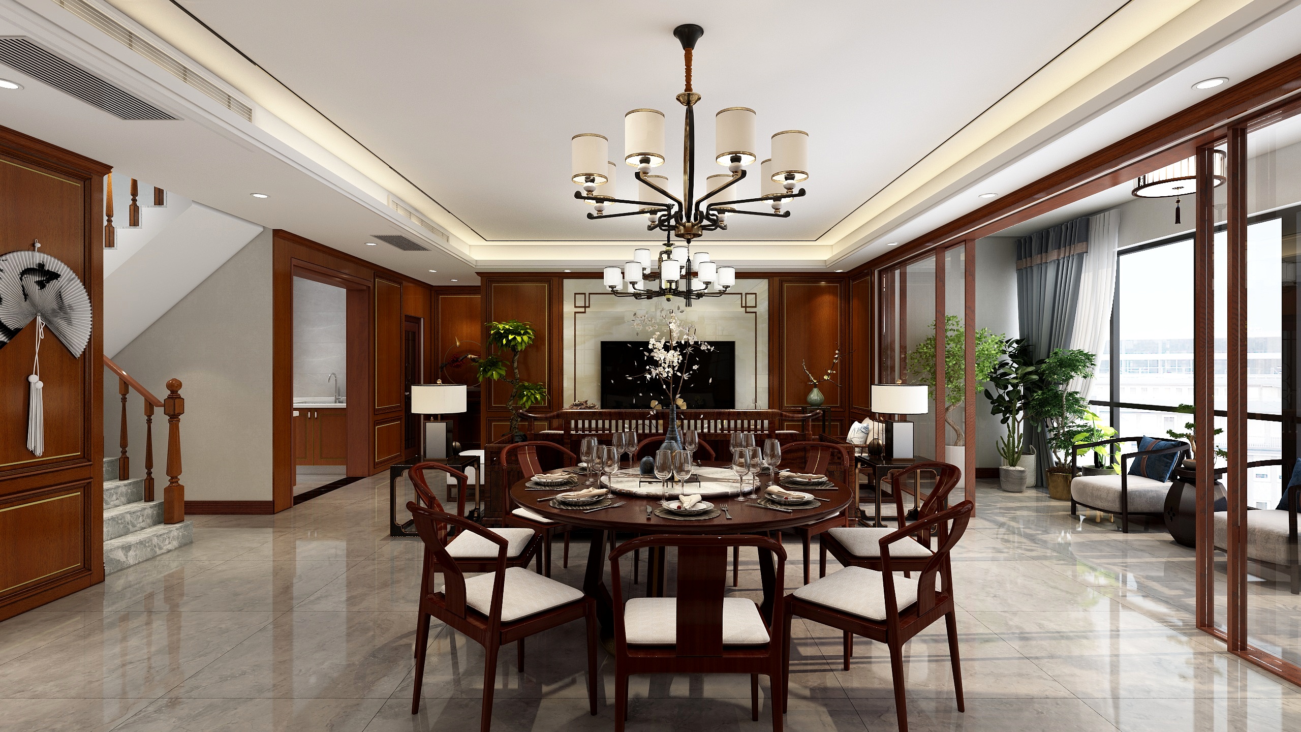 设计燕飞-雅居乐顶复1楼01-装修设计方案