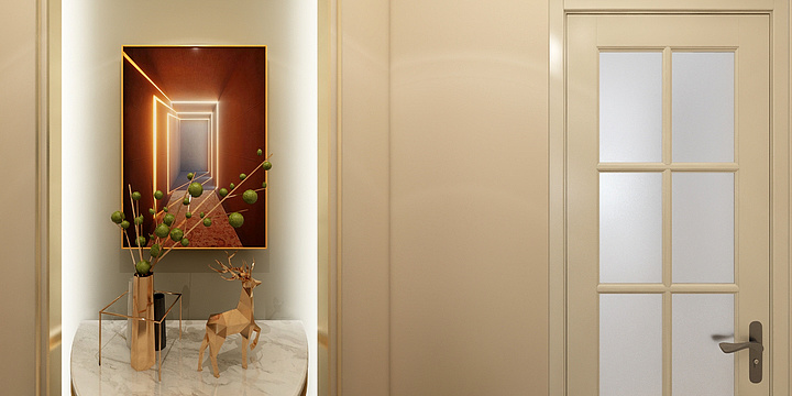 轻描淡写_-天玺一品效果图-装修设计方案