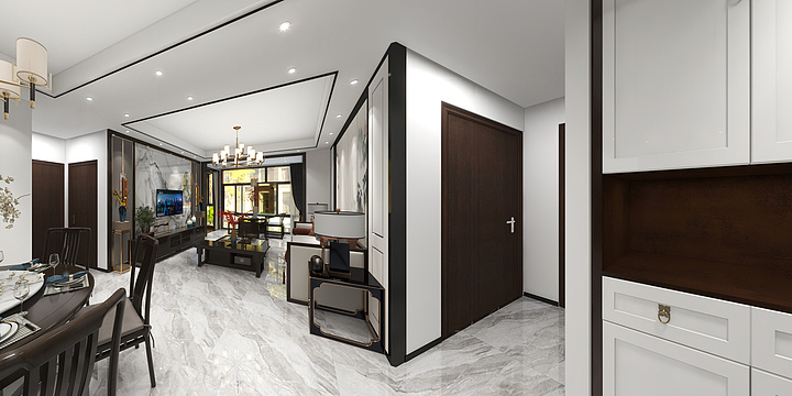 极木空间设计室冯-锦秀江南1-3-2-装修设计方案