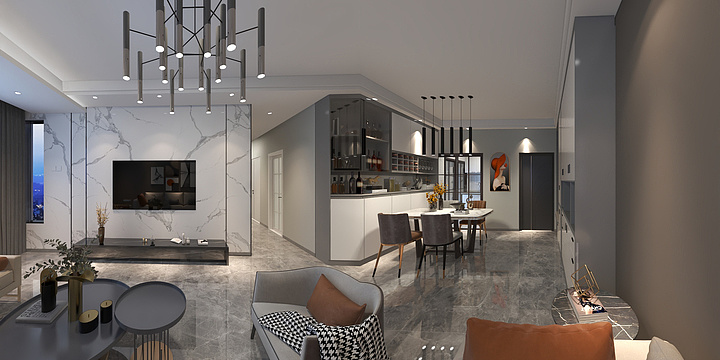 乐艺家豪装饰公司-长虹天樾3栋孔兄-装修设计方案