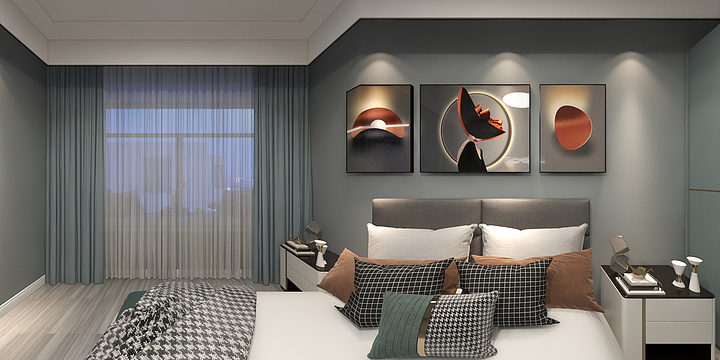 阿久BqxS-东方维也纳5-2-803-装修设计方案