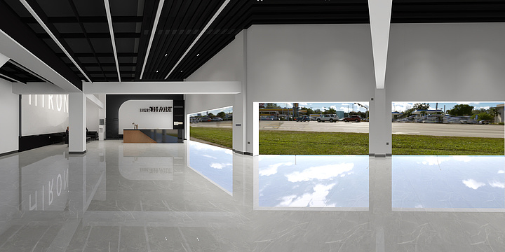 柳州一农恩迪-黄总二手车-装修设计方案