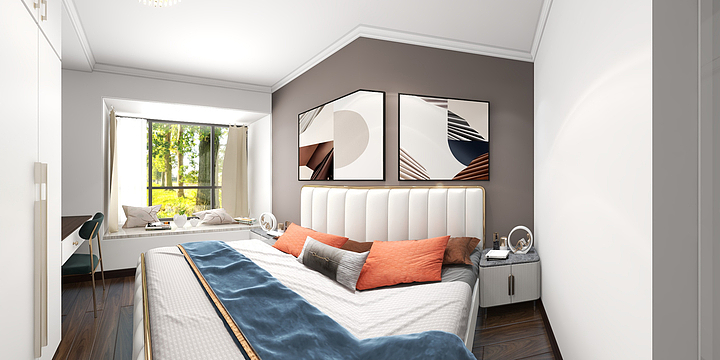 全案设计Mr.Jiang-筑家装饰-现代轻奢:设计：Mr.Y;表现:Mr.J-装修设计方案