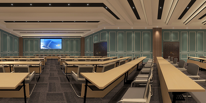 私人订制空间设计-半山温泉会议室252㎡-装修设计方案