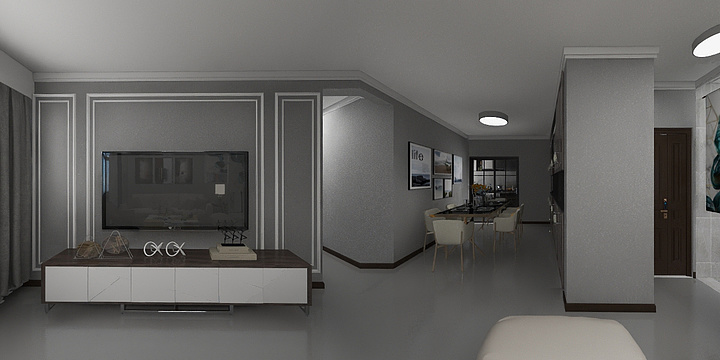 大卫设计工作室-政府小区-装修设计方案