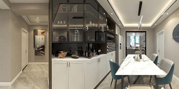 尚美空间设计工作室-时代丽都-装修设计方案