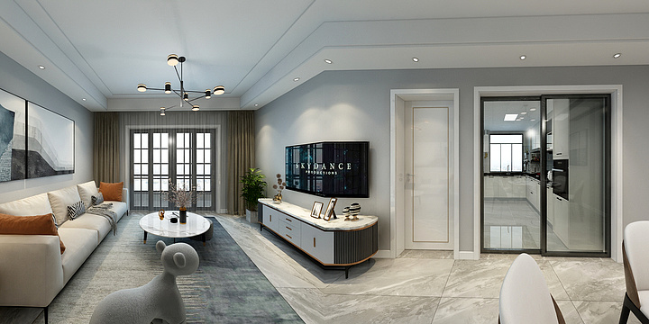 萧虎-三水新都会22-1203-装修设计方案