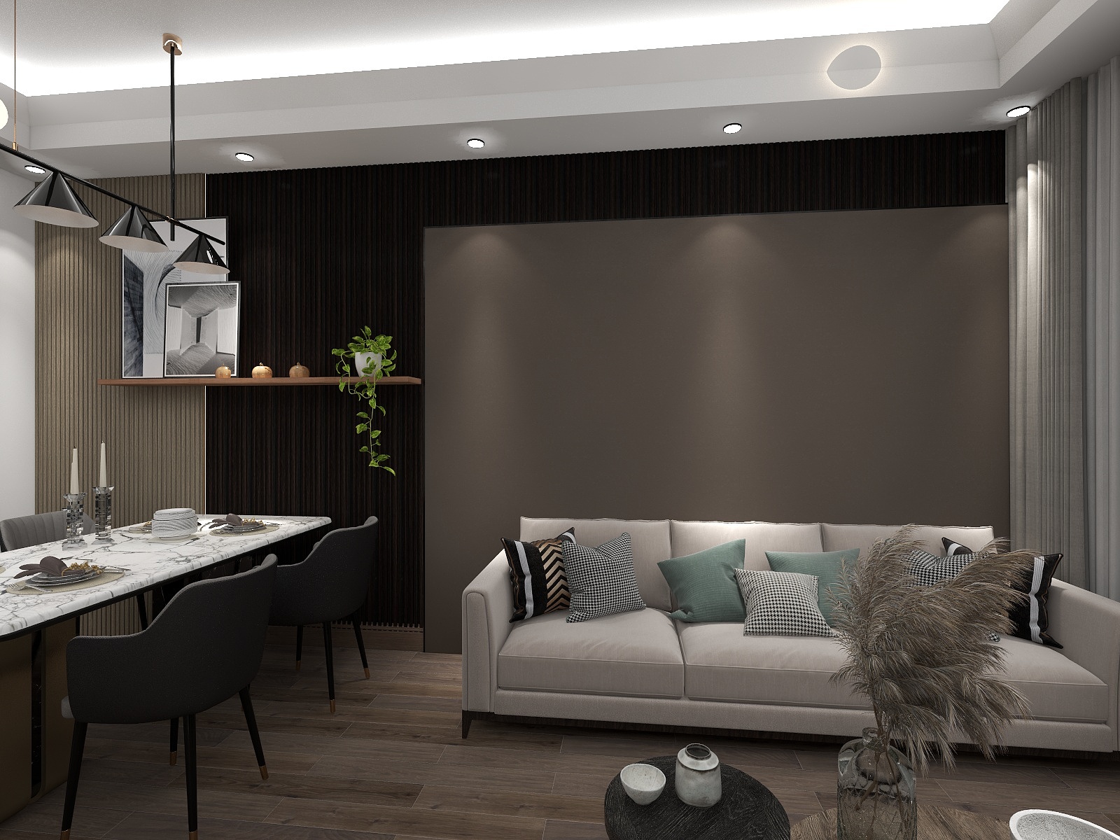 法鹏-墙面方案-专卖店-装修设计方案