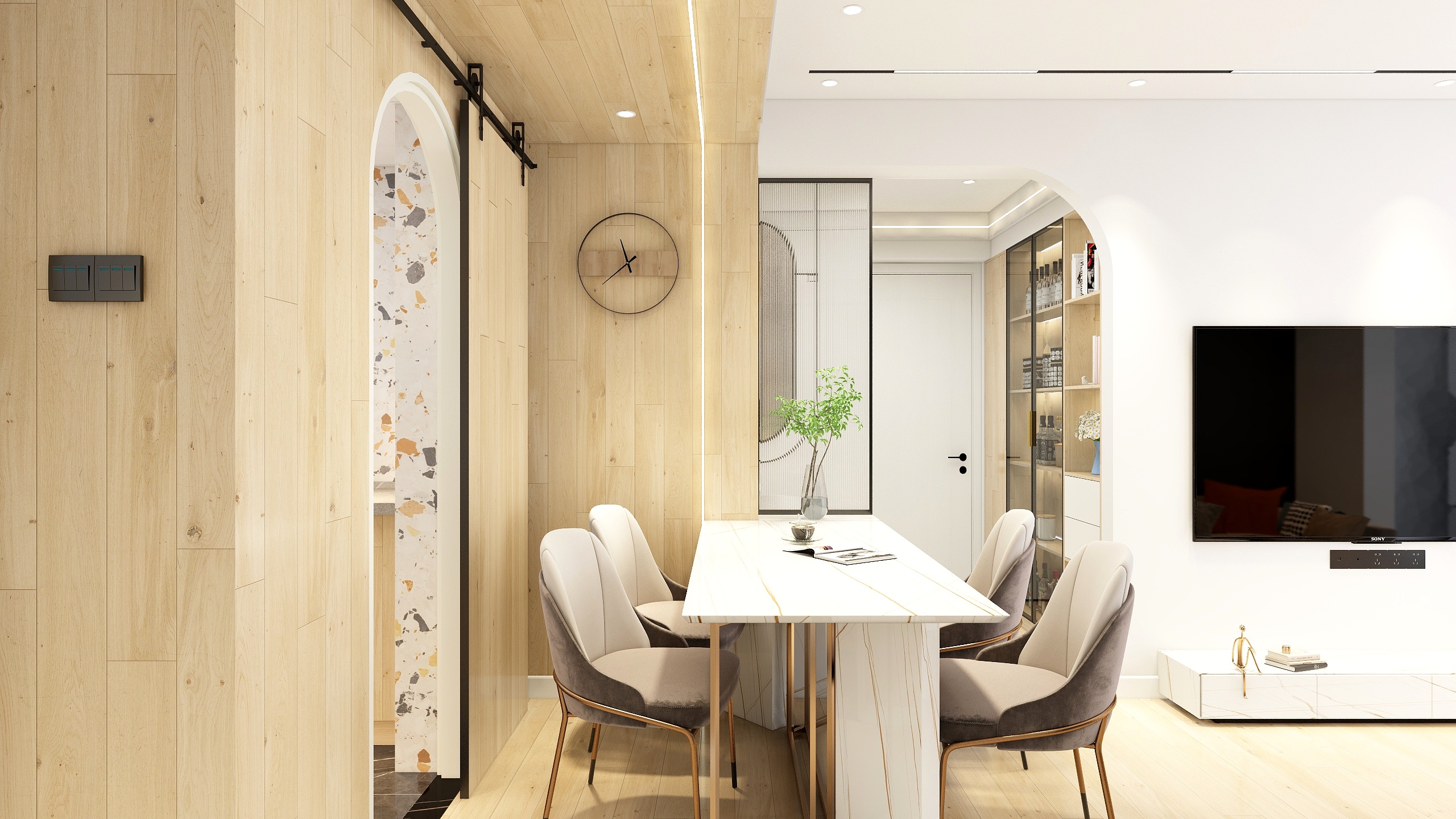 生活在邵武的小白白-幸福里里1#2203-北欧现代-装修设计方案