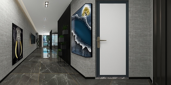 霍尔果斯rqPf-新世纪总经办方案-装修设计方案