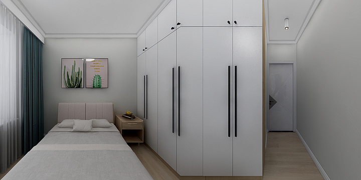 空间主案设计师阿董-湖景苑布置图-副本-装修设计方案