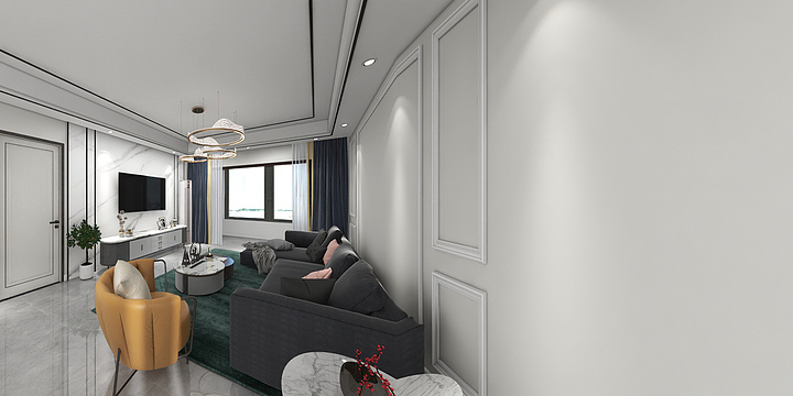 朱文浩13606557970-颐景园17-1004-装修设计方案