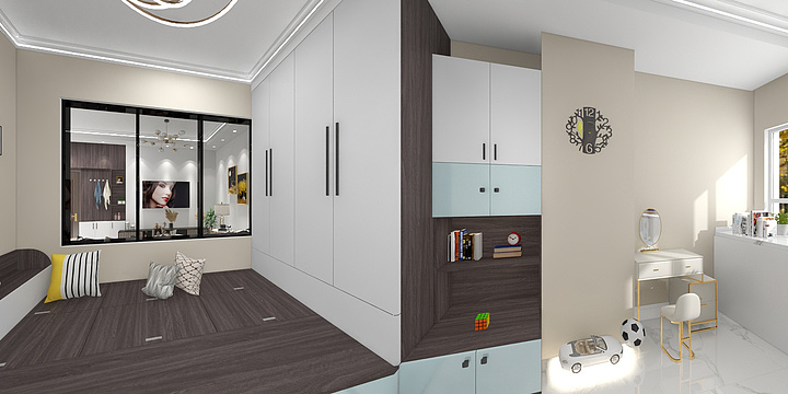 三森钻牌全屋定制-泰华金汇时代广场1单元703-装修设计方案