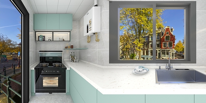 陈涛-新海云谷厨房-装修设计方案