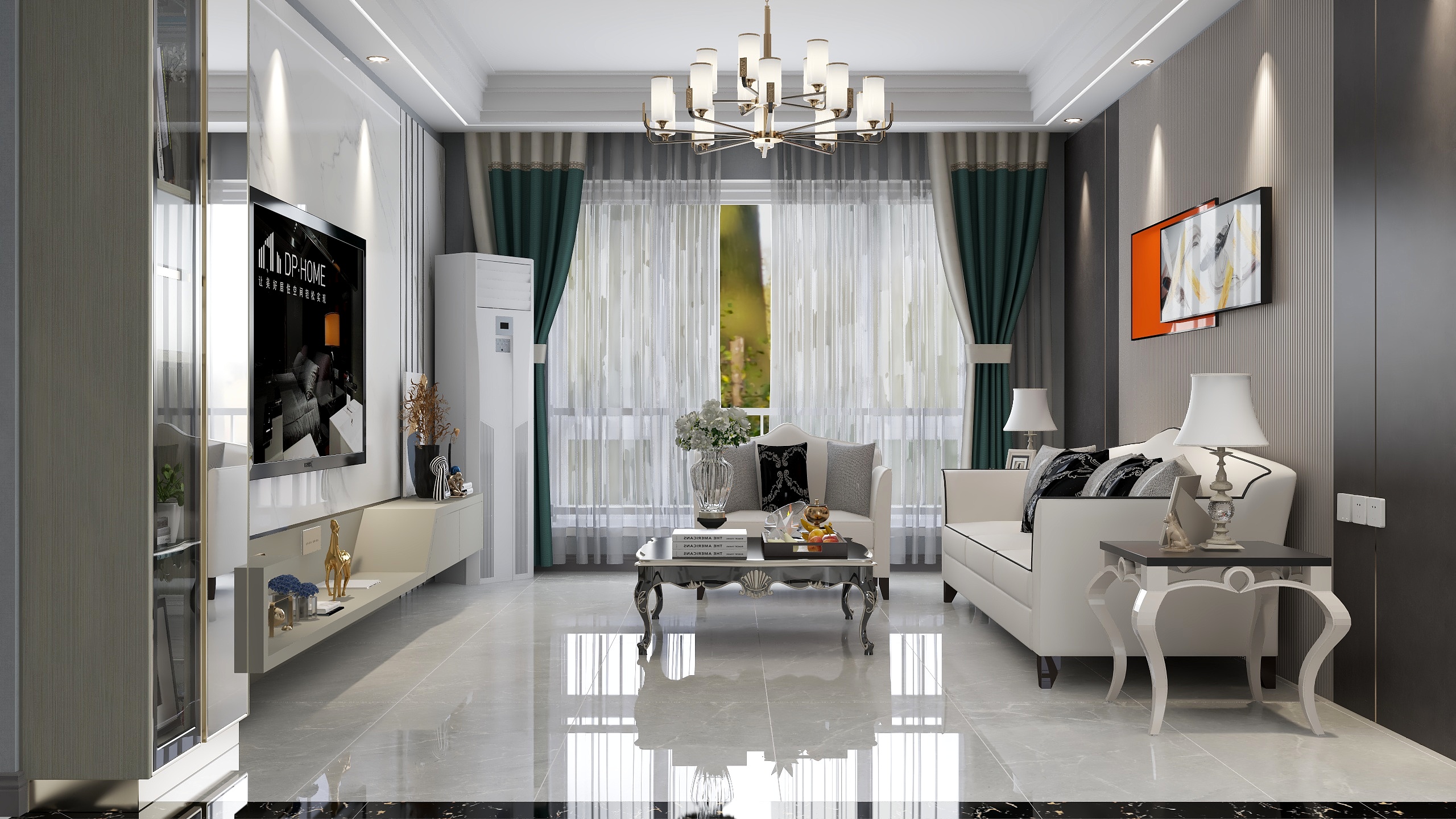 逸行-东城佳苑-3号楼四室二厅二卫-装修设计方案