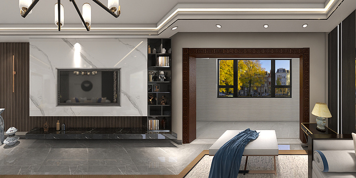 泰安亿豪装饰-书香雅居14-1-101-装修设计方案