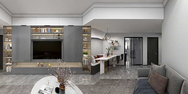 杜洪云-天河六运小区七期23－804-方案3-装修设计方案