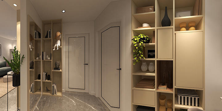 六点半的人生-奥林新都-装修设计方案