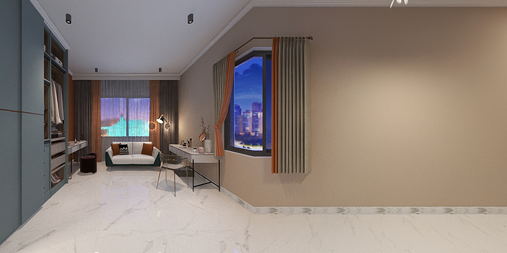 全案设计总监钟工-南庄自建房许小姐-装修设计方案