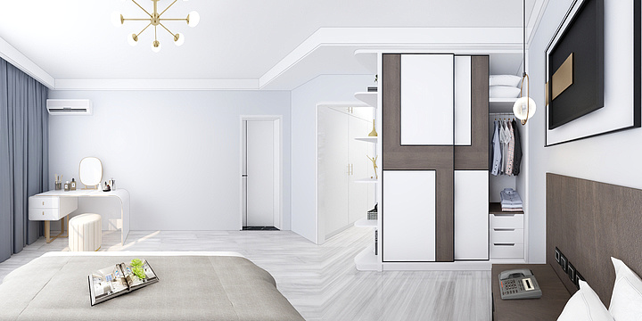 全案设计-海恒设计-金泰丽湾嘉园128-设计三稿-冯友旭-装修设计方案