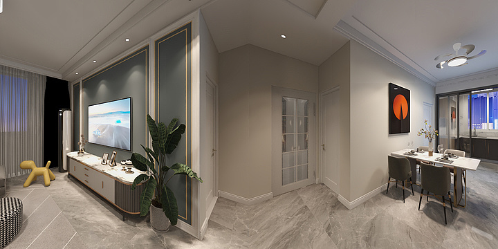 张娜设计师-西城花园-装修设计方案