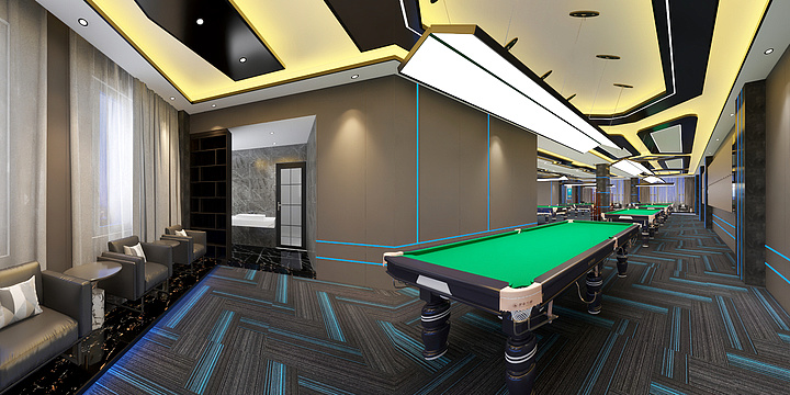 130****7740GkOe-飞龙台球俱乐部最终方案-装修设计方案