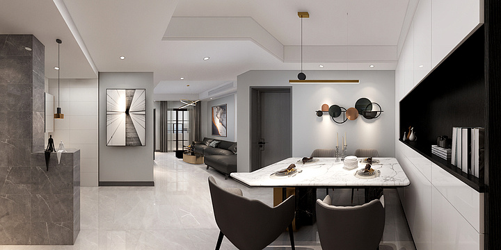 淮艺装饰-世茂璀璨天城璟晨2-3-3-装修设计方案