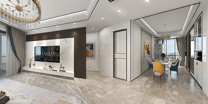 鼎顺设计uAuc-江州华府1701室-装修设计方案