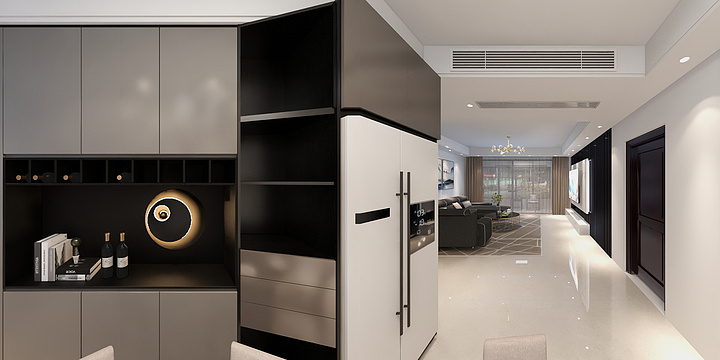 lonely烟-藁开康德郡-装修设计方案