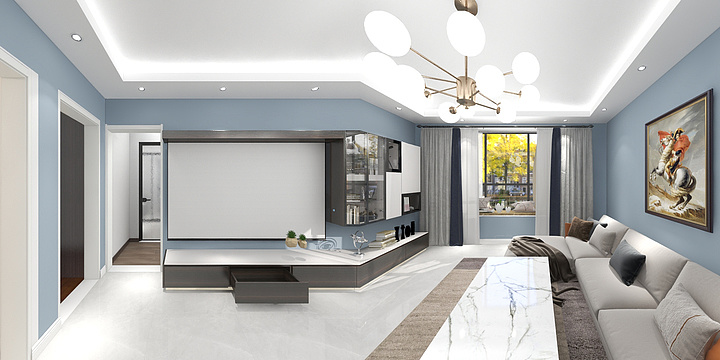 栖梧居全案软装-上和郡-117-现代简约-装修设计方案