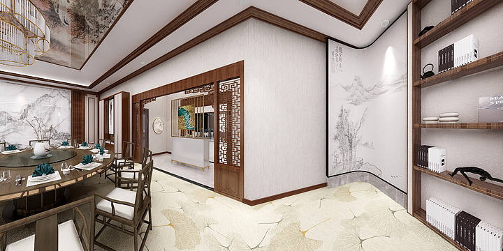 A设计好-会所北边餐厅-副本-装修设计方案