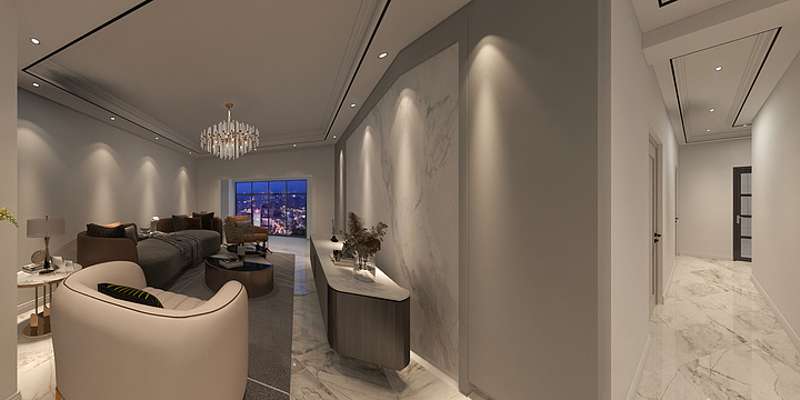 佰臣设计工作室-国际新城-装修设计方案