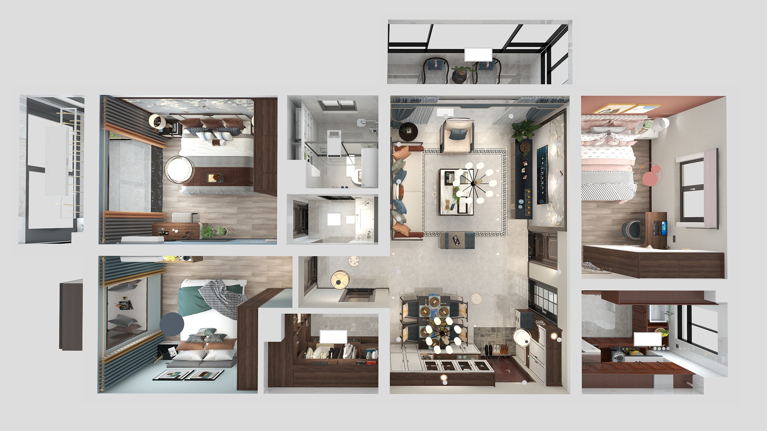 设计师杜忠华-兰亭新中杜先生5月18日-装修设计方案