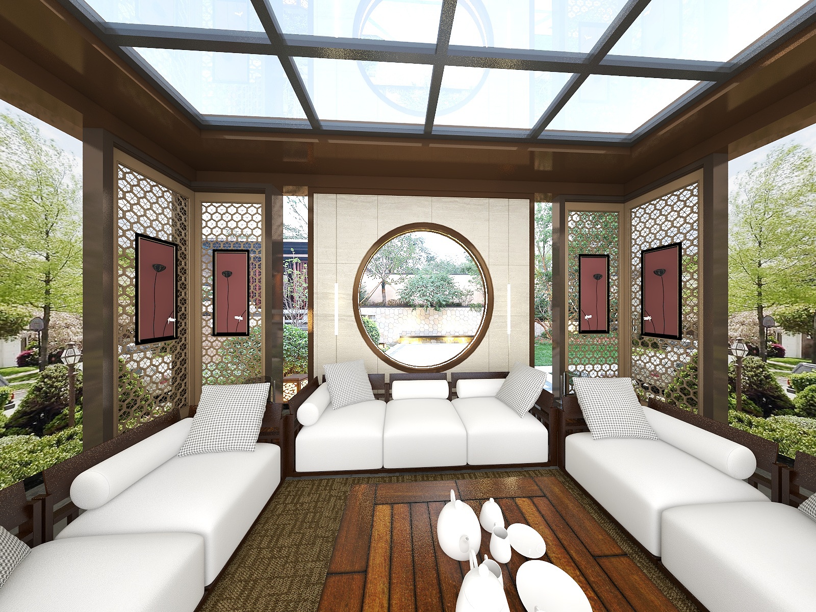 定制设计师赵小五-室外庭院装修效果图