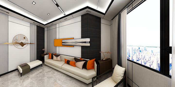 室内设计陈新伟-样板间12（C-010）-装修设计方案