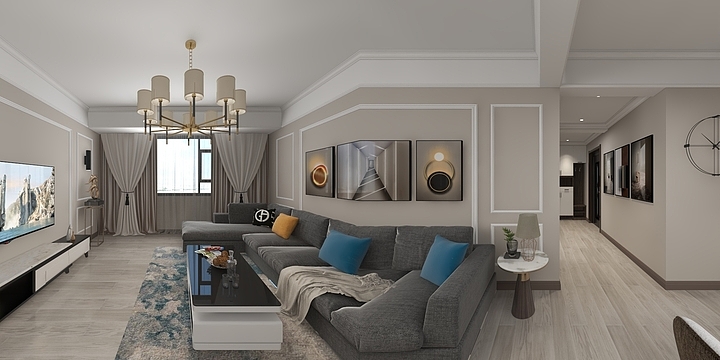 千夜丨设计-长丰城卫女士雅居-装修设计方案