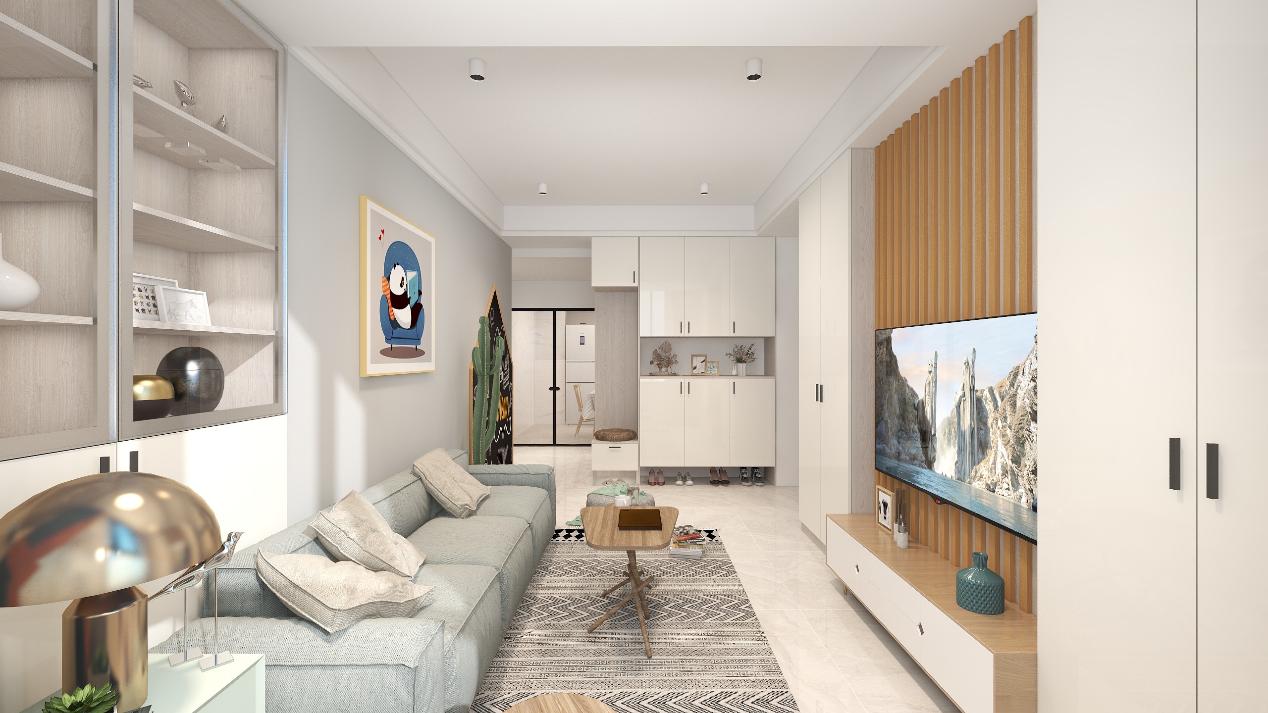 星艺设计李工-天润路83号金达苑203装修效果图