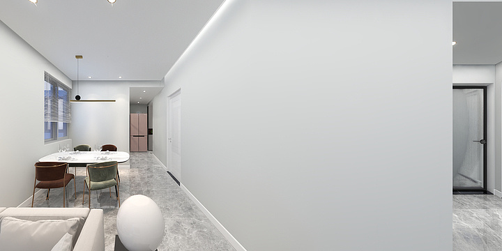 天行1990-光耀城84酷家乐-装修设计方案