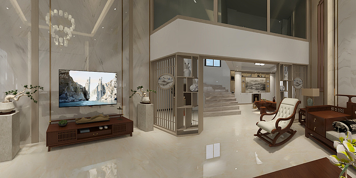 136****9914gEMm-自建别墅一楼-装修设计方案