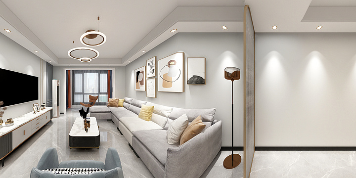 设计师.王康-奥林匹克-悉尼蓝湾5#1503-装修设计方案
